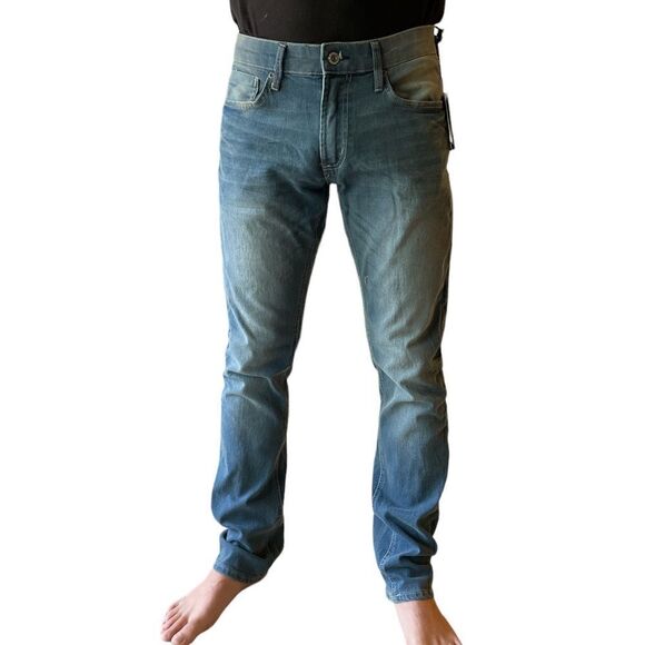 Buffalo David Bitton Men's Ash - X Basic Slim Stretch Jeans 30/32 - Picture 1 of 12